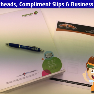 = JBP = Letterheads, Compliment Slips & Business Cards