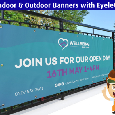 = JBP = Indoor & Outdoor Banners with Eyelets