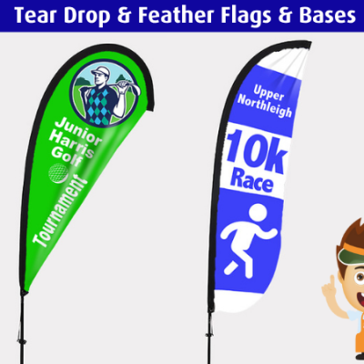 = JBP = Tear Drop & Feather Flags & Bases