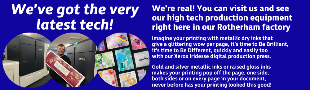 We've got the very latest tech! - John Brailsford Printers